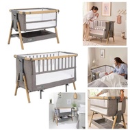 👑Tutti Bambini CoZee XL 基本號 – 2合1床邊床加嬰兒床 (不附可搖擺床腳、床輪) (92x56cm / 131x66cm) ＋Tutti Bambini CoZee XL 兒