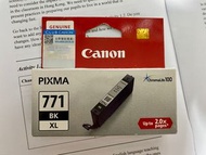 全新 Canon 佳能 打印機 影印機 墨水 PIXMA 771 黑色 Black XL