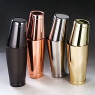 Etching Boston Shaker 304 Stainless Steel Boston Shaker Two-Stage Bar Shaker Can Be Customized