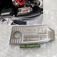Stainless steel Emblem for Mio sporty CVT cover variation Mio Soul Accessories