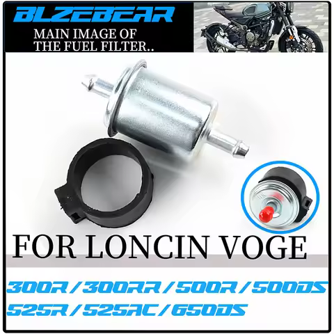 650cc fuel filter for loncin voge LX300R RR 500R 525R AC DS GY 650DS 350AC 300 500 motorcycle