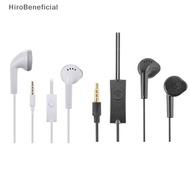 ✨HiroBeneficial✨ Suitable For Samsung Galaxy S10 S9 S8 A50 A71 For C550 S5830 S7562 EHS61 Earphone 3.5mm Wired Headsets In Ear With Microphone [MY]