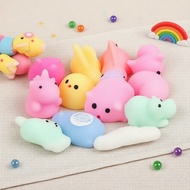 Mochi Squishy Animal Squeeze Toys Set 30/50/100pcs Slow-Rise Stress Relief Set Mainan Picit Haiwan M