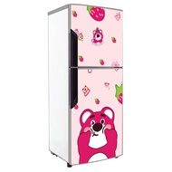 [HCM] DECAL DÁN TỦ LẠNH GẤU DÂU ĐÁNG IU - THUTHAODECOR