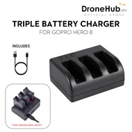 Triple Slot Battery Charger For GoPro Hero 8 Black
