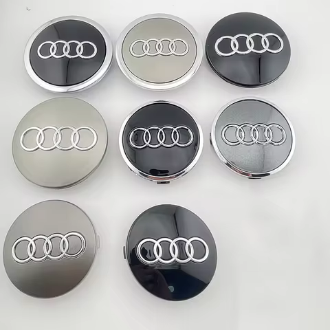 4pcs 60mm 61mm 68mm 69mm Audi wheel hub center cover modification accessories suitable for Audi A1 A