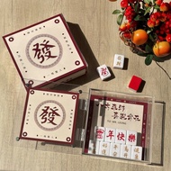 2025新年麻雀禮盒丨新年祝福文字訂製雕刻 客製化亞克力相框
