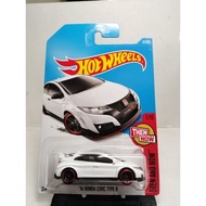 Hot Wheels '16 Honda Civic Type R [FK2] + [FREE PROTECTOR CASE]