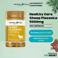 Healthy Care Sheep Placenta 5000mg 100 Capsules