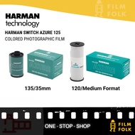 HARMAN SWITCH AZURE 125 35MM FILM 36 EXPOSURES | ISO 125 COLOR NEGATIVE FILM | C41