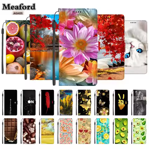 Luxury Leather Case for Huawei Honor X9 4G 5G Flip Magnetic Wallet Book Case Honor X9a X9b 5G Global