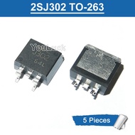 5pcs J302 2SJ302 TO-263 SMD P-Channel MOSFET Transistor New Original