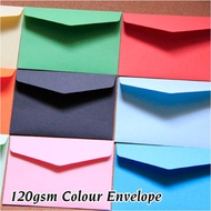 7.75" x 5.5" 120gsm Color Envelope | Colour Envelope Wedding Envelope | Sampul Surat Kad Jemputan |(
