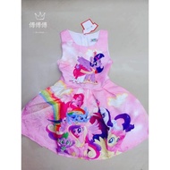 Unicorn dress for kids fit 3yrs old to 7yrs old