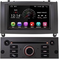 DSP 1 Din Android 11 Car Radio 407 2004-2010 Multimedia Player Stereo AutoAudio GPS Navigation DVD V