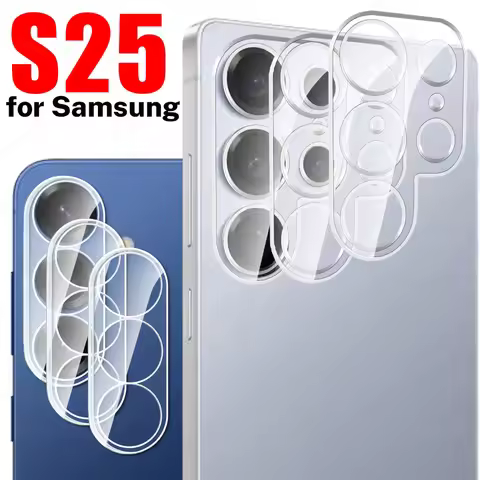 3D Tempered Glass Camera Cover For Samsung Galaxy S25 Ultra S25+ S25Ultra SamsungS25 Plus 5G Rear Cr