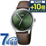 毎日さらに+10倍 オリス アートリエ 38mm 自動巻き 腕時計 ブランド メンズ ORIS 01 733 7762 4057-07 5 20 70FC アナログ グリーン ブラウン スイス製