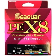 Seaguar PE Line, Seaguar PE X8 Fishing PE Line, 400m, Size 3, 48lb (21.8kg), Multi-color