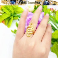 916 gold female models gold ring gold live mouth adjustable gold ring jewelry salehot