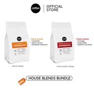 [BUNDLE] Coffex Alturra Blend and Primo Quattro Blend 100% Arabica Whole Coffee Bean (250g)
