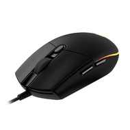 Logitech G102 lightsync rgb gaming mouse เมาส์เกมมิ่ง 6 ปุ่ม ขนาดเล็ก น้ำหนักเบา มาโครโปรแกรม ประกัน