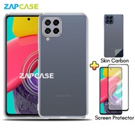 3in1 Case Package Samsung M23 5G, M31, M21, M30s, M33 5G, M52 5G, 5G Ultra Clear Casing Free Tempere