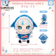 Hololive Friends with You Shirogane Noel Stuffed Doll Gawr Gura Shark Girl Plush Toy