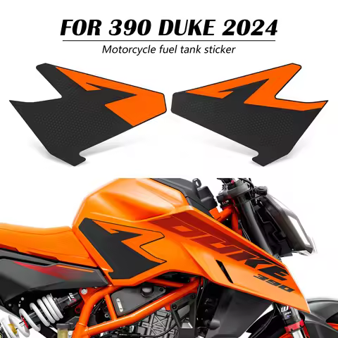 For 390 Duke 390Duke DUKE 390 2024 Motorcycle Non-slip Side Fuel Tank Stickers waterproof pad sticke