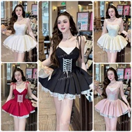 [REAL PHOTO GIVES PANTS] MAYA DRESS WITH 4 WAIST STRAPS (100% MY TRA MAY)