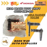 46515-KM7-910 Rear Brake Pivot Shaft Japan(G) Original Honda Raider HX135