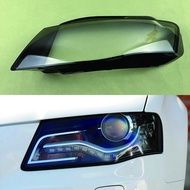 belook สำหรับ Audi A4 A4L B8 2009-2012 ฝาครอบโคมไฟหน้า เลนส์ใส ฝาครอบโคมไฟหน้า วัสดุเพล็กซิกลาส ใช้แ