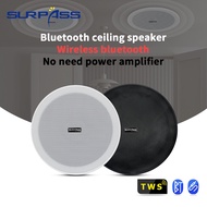 BT610 6''3D Stereo Built For Indoor Moisture-proof New Model Frameless In-Bluetooth Ceiling Speaker