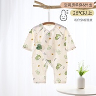 Newborn Baby Clothes Jumpsuit Wrinkled Cotton 0-3 Months Newborn Baby Monk Clothes Boneless Butterfl