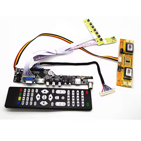 TV+HDMI+VGA+AV+USB+AUDIO TV LCD driver board 22" LTM220M1-L01 M220Z1-L03 1680*1050 LCD controller bo