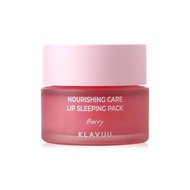 KLAVUU Nourishing Care Lip Sleeping Pack-Berry Size 20g.