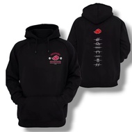 Aero Akatsuki Naruto Shippuden Hoodie Jacket Black Cloud Organization Unisex