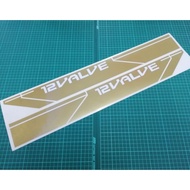 Sticker 12 valve iswara