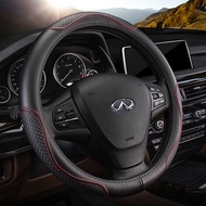 Dedicated to Infiniti q50L qx50 Steering Wheel Cover g25 q70L q50 qx60 Leather Steering Wheel Cover