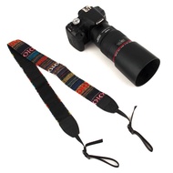 Vintage Camera Strap - Black