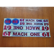 GT Mach One K3 BMX Bike Brand Stickers