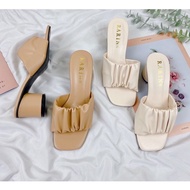 Ratin Model [Mildy] Round Heel Shoes Height 2 Inches ***For Chubby Feet Plus Size***