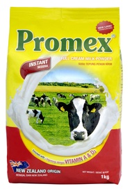 Promex Instant Full Cream Milk Powder 1kg Pouch New Zealand for Infant & Adult Children SUSU TEPUNG 