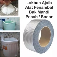 Solusi Instan Lem Lakban Alat Penambal Bak Mandi Bocor Plastik Retak Pecah Toren Air Ember Pipa