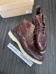 WTS VISVIM ICT LEATHER BROWN VIRGIL BOOTS M9.5