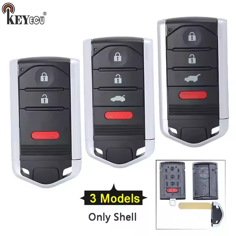 KEYECU Smart Remote Key Fob 2+1 3+1 4 Button for Acura TL RDX ILX 2009 2010 2011 2012 2013 2014 2015