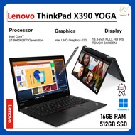 Lenovo ThinkPad X390 Yoga Intel Core i7-8665U 13.3”, Full HD IPS 16GB RAM/512GB SSD, Windows Laptop