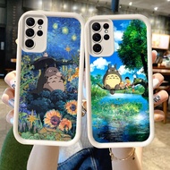 NA-60 My Neighbor Totoro Shockproof Casing for Samsung A55 A54 M15 S25 S24 S21 FE Ultra