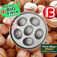 (B Boss) 7.5" Acuan Kuih Bahulu Belimbing / Aluminium Mould Bahulu / Kuih Bahulu Mould /Baking /Moul