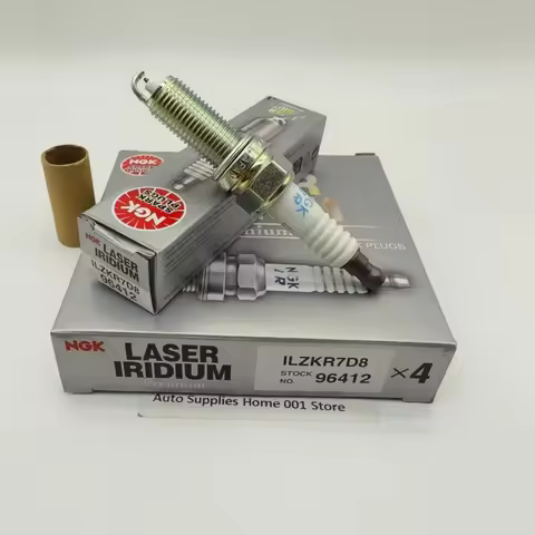 4PCS Brand NGK Iridium Spark Plugs ILZKR7D8 96412 For Suzuki New Vitara SX4 S-cross Swift 1.0T 1.4T 