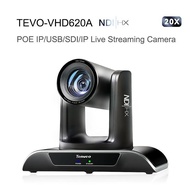 NDI PoE 1080P@60FPS PTZ Auto-Tracking Camera | 20X Zoom | USB/HDMI/SDI/IP | Conference, Church, Live